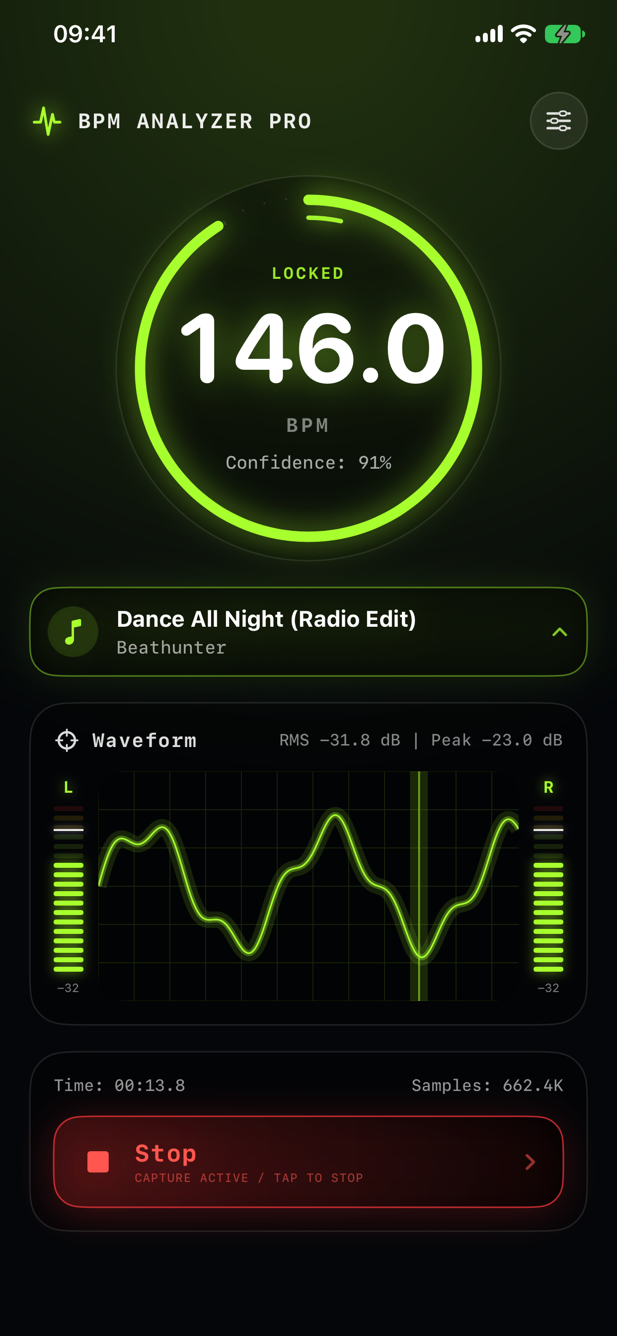 BPM Analyzer Pro Screenshot