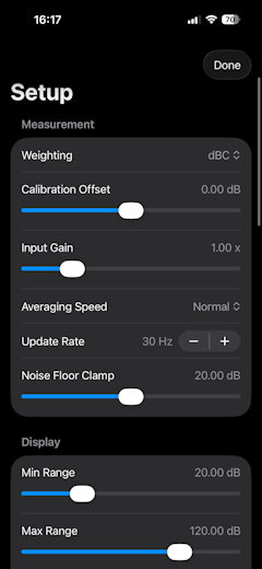 dB Meter Ultra Screenshot