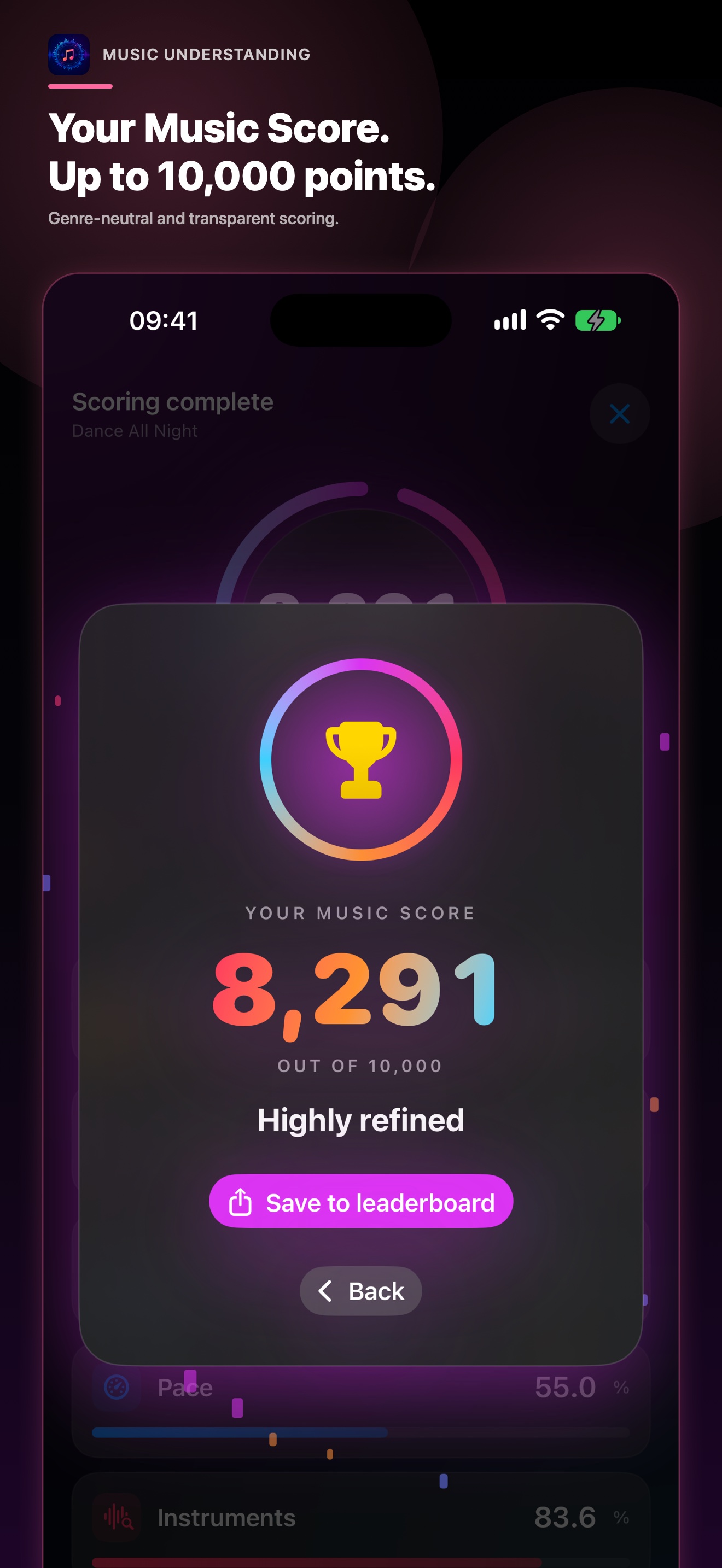 Music Understanding Screenshot