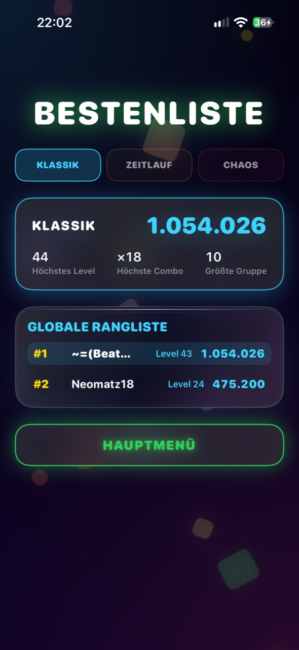 Neon Bloxxx Screenshot