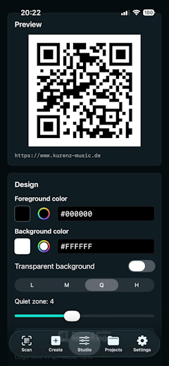 QR Studio Ultra Screenshot