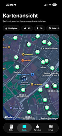 Wallbox Finder Screenshot