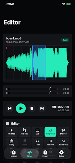 WaveTone Studio Screenshot