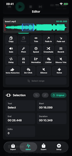 WaveTone Studio Screenshot
